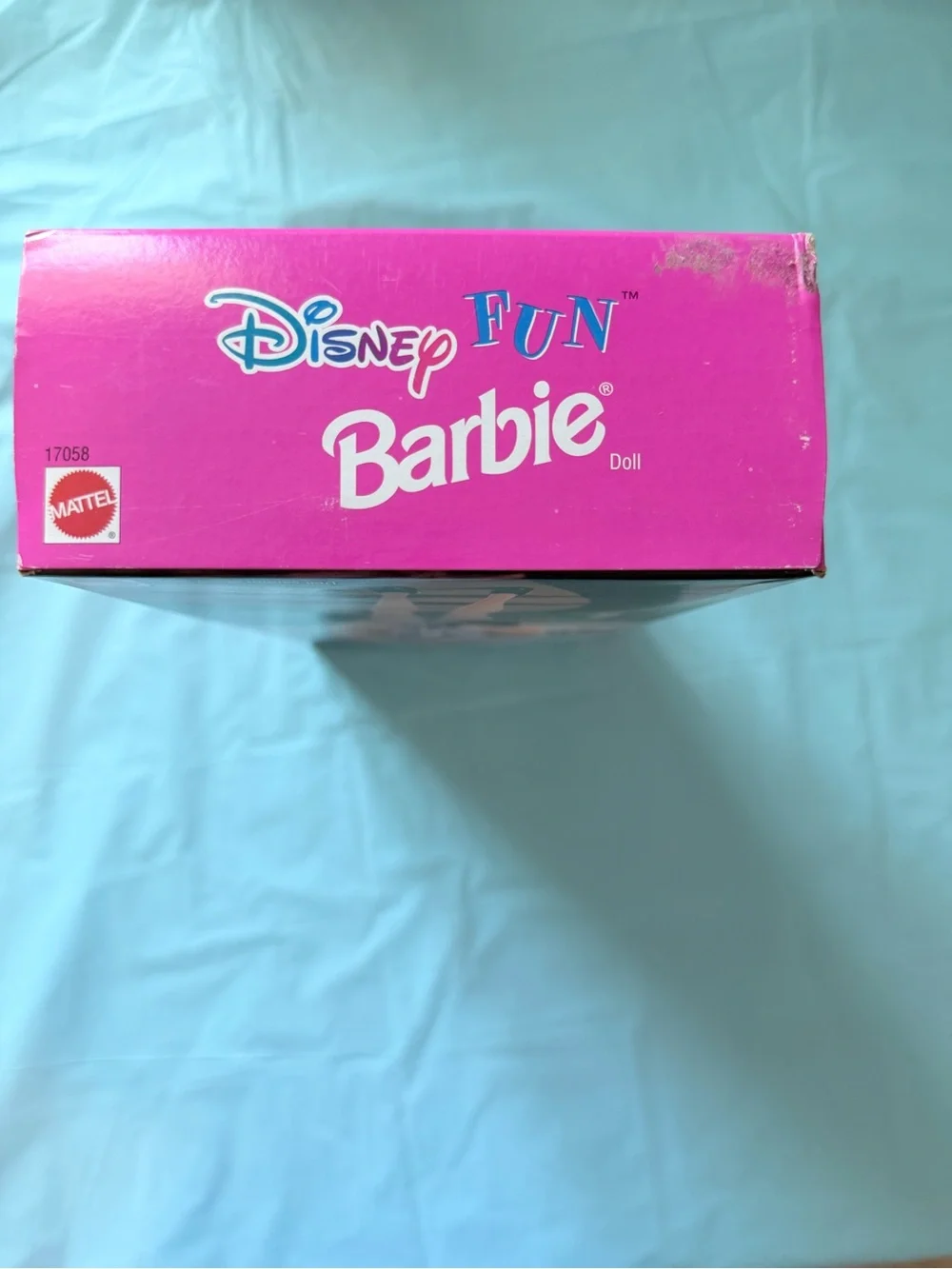 Mattel Barbie in Blue Denim Mickey Overalls with Pink Accents